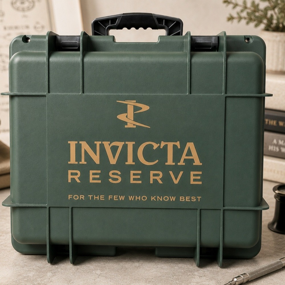 NEW‎ Invicta 15-Slot Dive Impact Watch Case. Green ( DC15GRN)